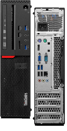 Lenovo ThinkCentre M700 SFF - G4400, 4GB RAM, 500GB HDD, DVD-RW, Win 10
