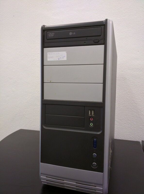 AMD Athlon II X4 640, 4GB RAM, 160GB HDD, GT630, DVDRW