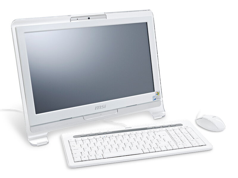 MSI Wind Top AE1900 (MS-6638) AiO - Atom 230, 1GB RAM, 160GB HDD, DVD-RW, 18.5" Touchscreen, Win XP