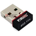ARIIC Mini 802.11B/G/N 150M Wi-Fi Nano USB 2.0 Wireless Adapter AR-N8508