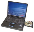 Compaq Evo N600c (trieda B) Pentium III 1200M, 512MB RAM, 30GB HDD, Radeon M6 32MB, 14.1 LCD, Win 2KPro