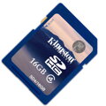 Kingston SDHC karta 16GB, class 4