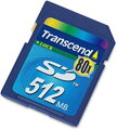 Transcend 512MB SD karta