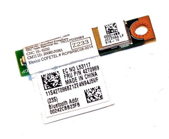 Lenovo Bluetooth Module Card FRU 42T0969 BCM92046MD