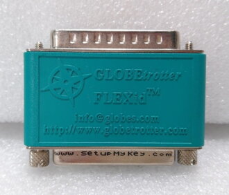 GLOBEtrotter FLEXid, LPT hardvérový kľúč na SW