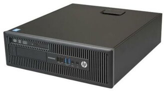HP EliteDesk 800 G1 SFF - i5-4590, 4GB RAM, 500GB HDD, DVD-RW, Win 10