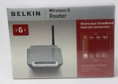 Belkin Wireless G Router F5D7230-4, komplet balenie