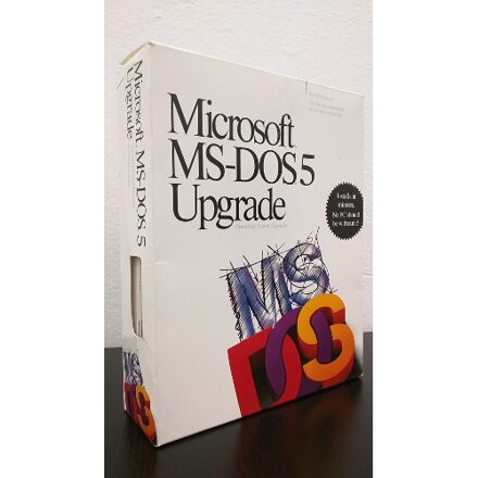 Microsoft MS-DOS 5 Upgrade