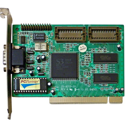 S3 Trio 64 1MB PCI