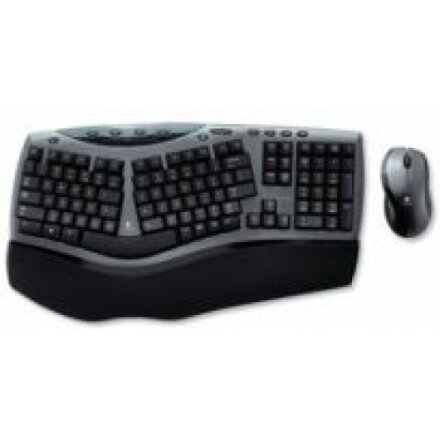 Logitech Cordless Desktop Comfort Laser Wireless Keyboard Mouse Y-RAU7