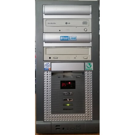 intel pentium 4 2.66ghz, 1gb ram, 40gb hdd, geforce2 mx400 64mb, cdrw