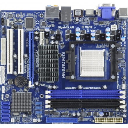 ASRock 939A785GMH socket 939 základna doska