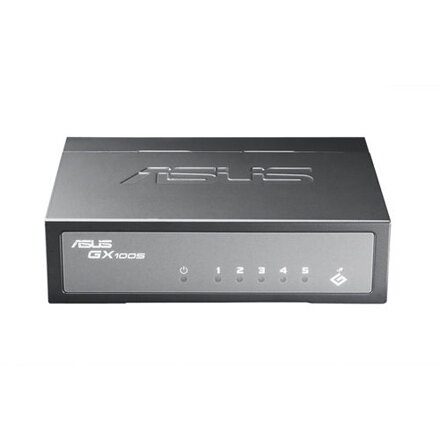 ASUS GX1005 V3 Unmanaged Switch RJ-45 for 5 port x 10/100 Mbps Ethernet