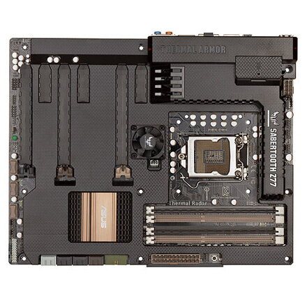 ASUS SABERTOOTH Z77 LGA 1155 Intel Z77 HDMI SATA 6Gb/s USB 3.0 ATX Intel Motherboard