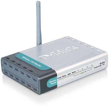 D-Link DI-524 High Speed 2.4GHz (802.11g) Wireless G Router
