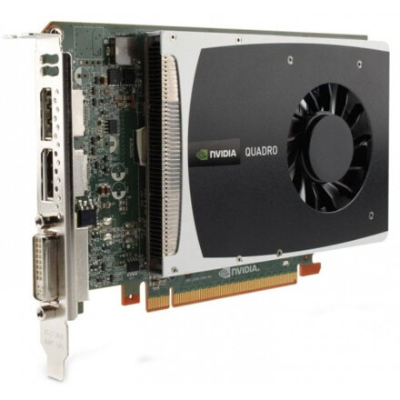 HP NVIDIA Quadro 2000 1GB GDDR5 128-bit, PCIE x16 616075-001