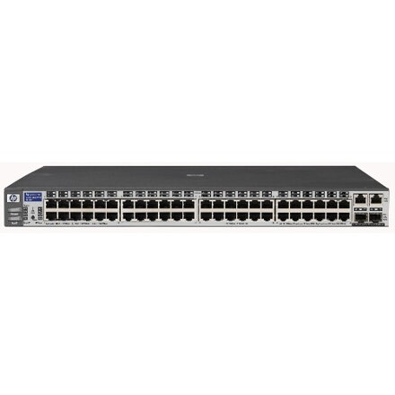 HP ProCurve Switch 2650-PWR J8165A 10/100Mbps + 1000Mbps 48 RJ-45 10/100 ports (IEEE 802.3 Type 10Base-T, IEEE 802.3u Type 100Base-T)