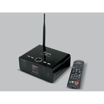 iamm HDD Media Player NTD38HD-NDAS, bez HDD, DivX/ XviD/ H.264/ MKV/ DVD/ MP3/ WMA/ OGG, 2" LCD, US