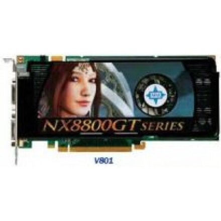 MSI NX8800GT-T2D512E-OC GeForce 8800GT 512MB 256-bit GDDR3 PCI Express 2.0 x16