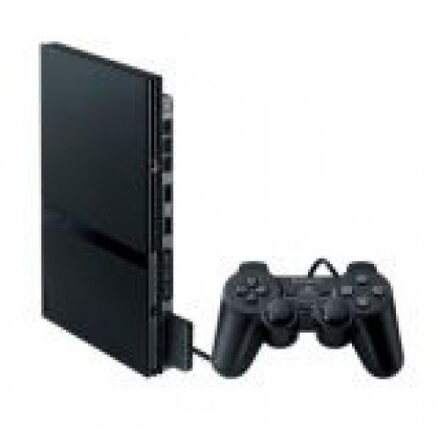 Playstation 2 PS2 + zdarma: 5 hier a 128 MB karta, 2x gamepad