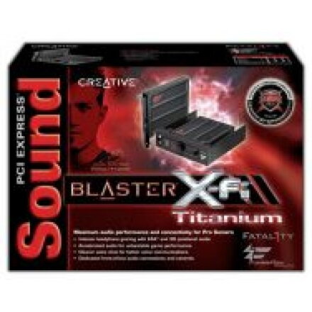 Creative Sound Blaster X-Fi Titanium - Fatal1ty Champion Series