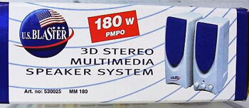 U.S. Blaster 3D Stereo reproduktory