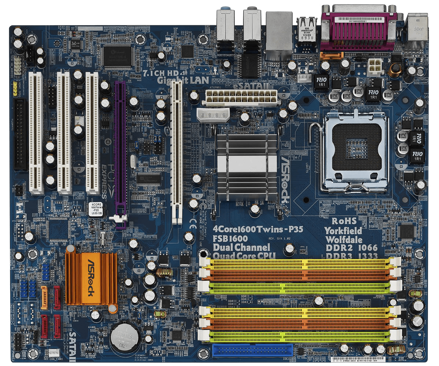 ASRock 4Core1600Twins-P35 LGA-775