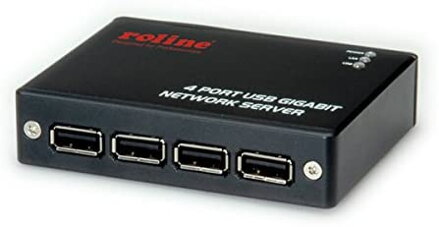 Roline 14.02.5205 4-Port USB Gigabit Network Server