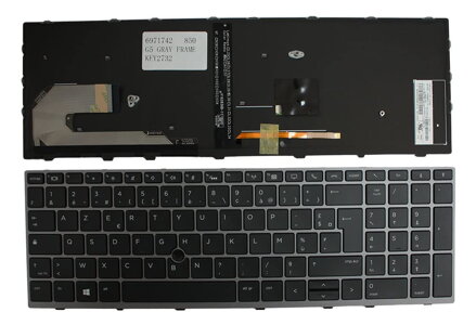 Sunrex V162826FK1 CZ/SK klávesnica pre HP EliteBook 850 G5 755 G5
