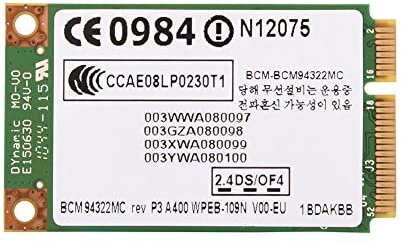 Broadcom BCM94322MC Rev P3 A400 Wi-Fi Mini PCI-E