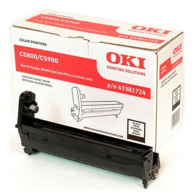 OKI toner 43381724 black, original zabalený