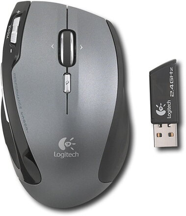 Logitech - VX Revolution Wireless Laser Notebook Mouse