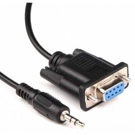 Kábel 9 pin D-Sub F/mini JACK