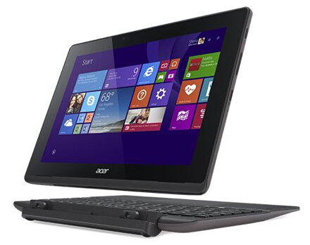 Acer Aspire Switch 10 E, SW3-013-1497 Shark Gray, Atom Z3735F, 10.1 touch LCD, 2GB RAM, 32GB SSD, 500GB HDD, Win 10 Home