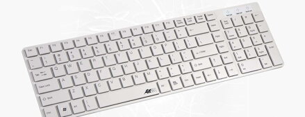 Airen Aiboard Slim USB, biela CZ klávesnica