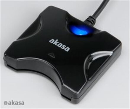 Akasa AK-CR-03BKV2, USB SmartCard reader