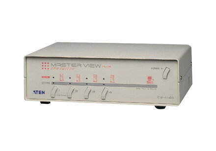 ATEM CS-114A, 4-Port PS/2 KVM Switch 