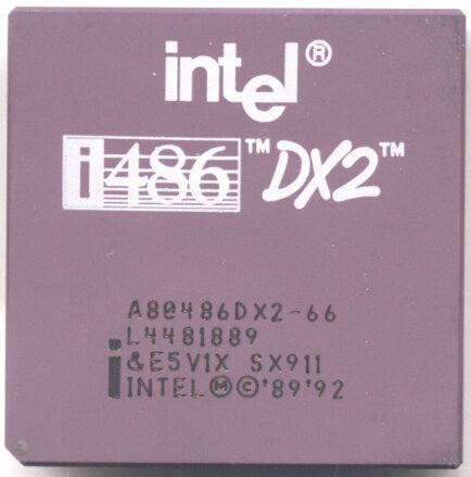 Intel 486 DX2-66 MHz, Socket PGA168