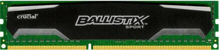 Crucial Ballistix Sport BLS4G3D1609DS1S00, 4GB DDR3 RAM