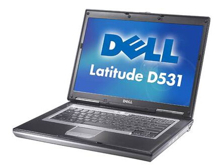 Dell Latitude D531 (trieda B), AMD Turion 64 X2 TL-60, 3GB RAM, ATI X1270, 80GB HDD, DVDRW, 15.4" WXGA, Win XP