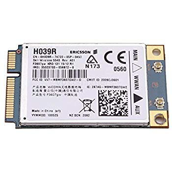 Ericsson H039R, mini PCIe WiFi