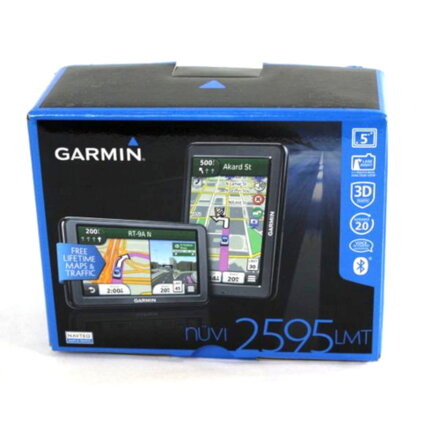 Garmin nüvi 2595LM, navigácia