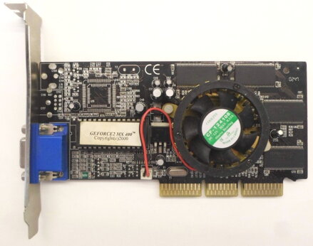 GF2 MX-400/32M 128bit, 32MB VRAM