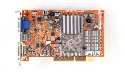 ASUS A9600XT/TVD (AGP 8X, 128MB DDR, 128-bit, DVI, VGA, S-Video)