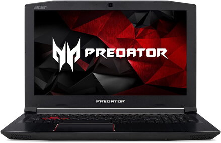 Acer Predator Helios 300 Gaming Laptop, PH315-51-762A - i7-8750H, 16GB DDR4 RAM, 256GB SSD+1TB HDD, GeForce GTX 1060-6GB, VR Ready, Red Backlit KB, Metal Chassis, 15.6" Full HD IPS 144Hz, Win 10