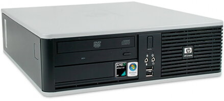 HP Compaq dc5850 SFF – AMD Athlon BE-2400, 2GB RAM, 160GB HDD, DVD-RW, Vista
