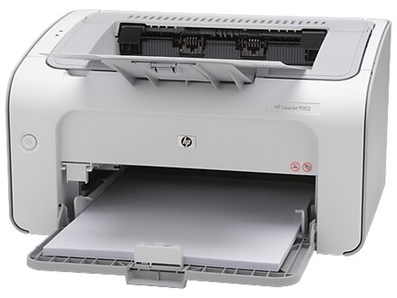 HP LaserJet P1102 bez tonera