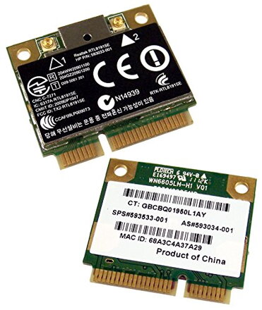 HP 80211BGN WLAN PCIe WiFi H-Mini Card 593034-001