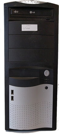 PC Core i3-2100, 2GB RAM, 500GB HDD, DVDRW