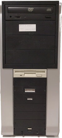 AMD Athlon 64 X2 5000+, 2GB RAM, 80GB HDD, ATI Radeon 2600XT 256MB, DVD-ROM